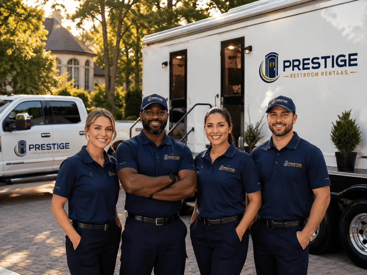Trusted Luxury Portable Restrooms company in Gile, WI
